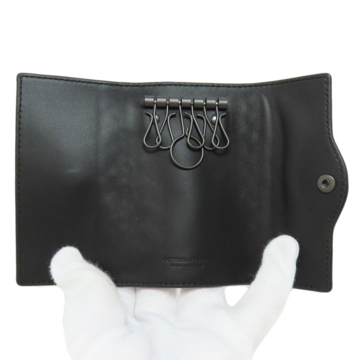 Luxury Bottega Veneta Intrecciato  Leather Keycase ()