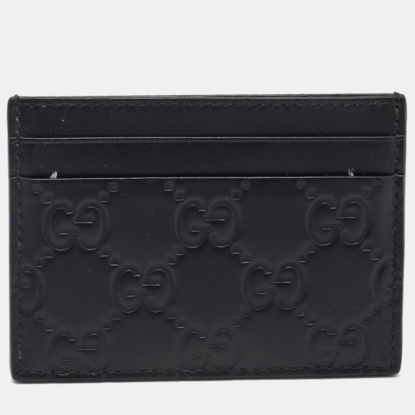 Luxury Gucci Trending 2025 Black Luxury Gucci Trending 2025ssima Leather Card Holder..