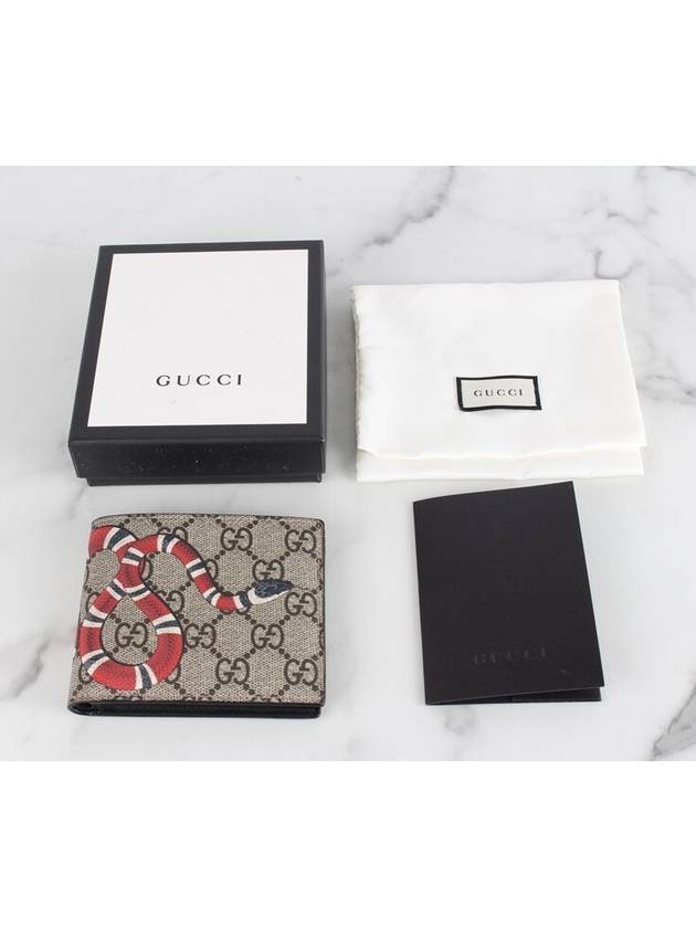 Luxury Gucci Trending 2025 Snake half wallet