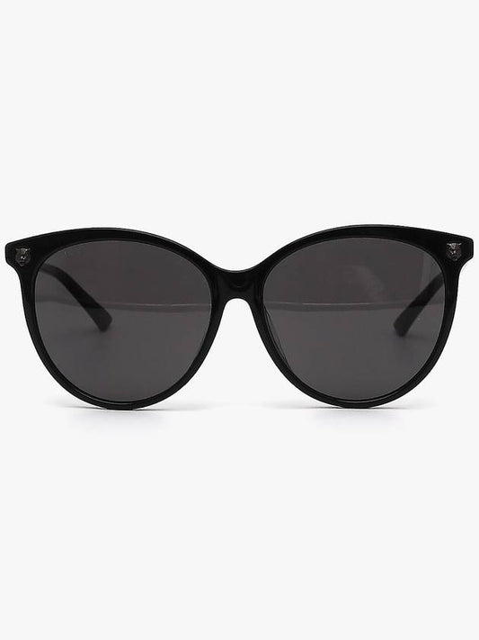 Luxury Gucci Trending 2025 Eyewear Women's Cat Eye Sunglasses Black