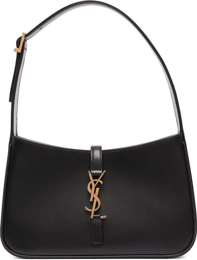 Luxury Saint Laurent Women's Hobo Le 5 A 7 Shoulder Bag in Nero | 6572282R20W1000