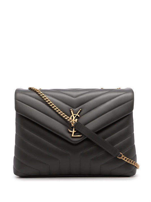 Luxury Saint Laurent Women's Ysl Bo Mng Loulou M in Storm/Storm | 574946DV7271112