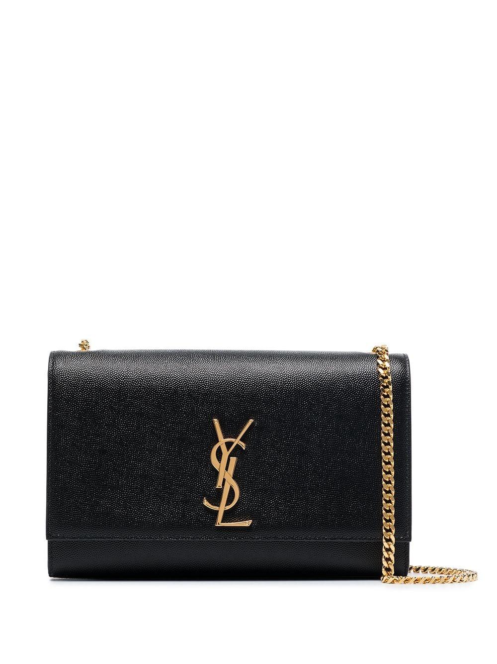 Luxury Saint Laurent Women's Kate Medium Bag in Nero | 364021BOW0J