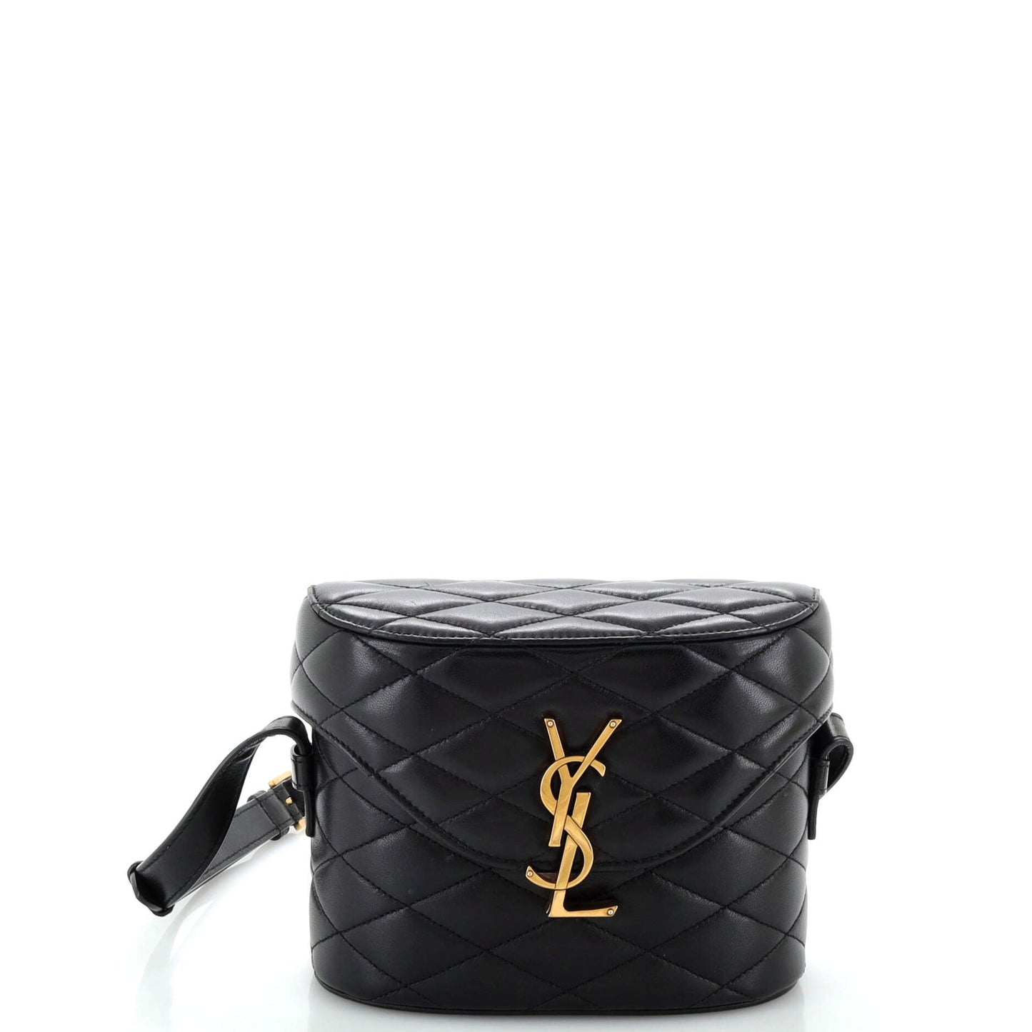 Luxury Saint Laurent June Box Bag Quilted Leather
