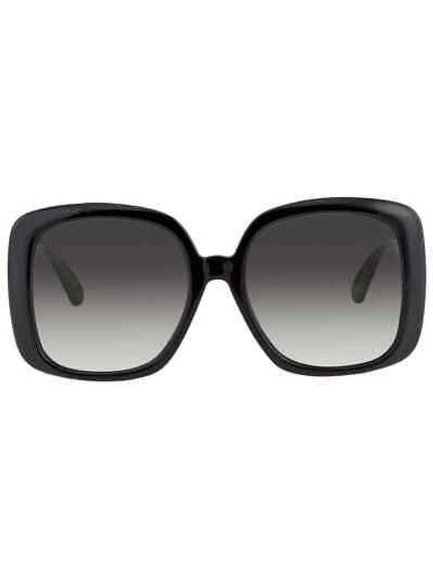 Luxury Gucci Trending 2025 Eyewear Square Frame Sunglasses Black
