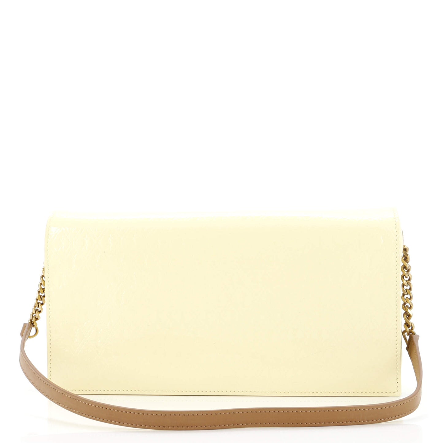 Luxury Saint Laurent Kate 99 Flap Bag Monogram All Over Patent Medium