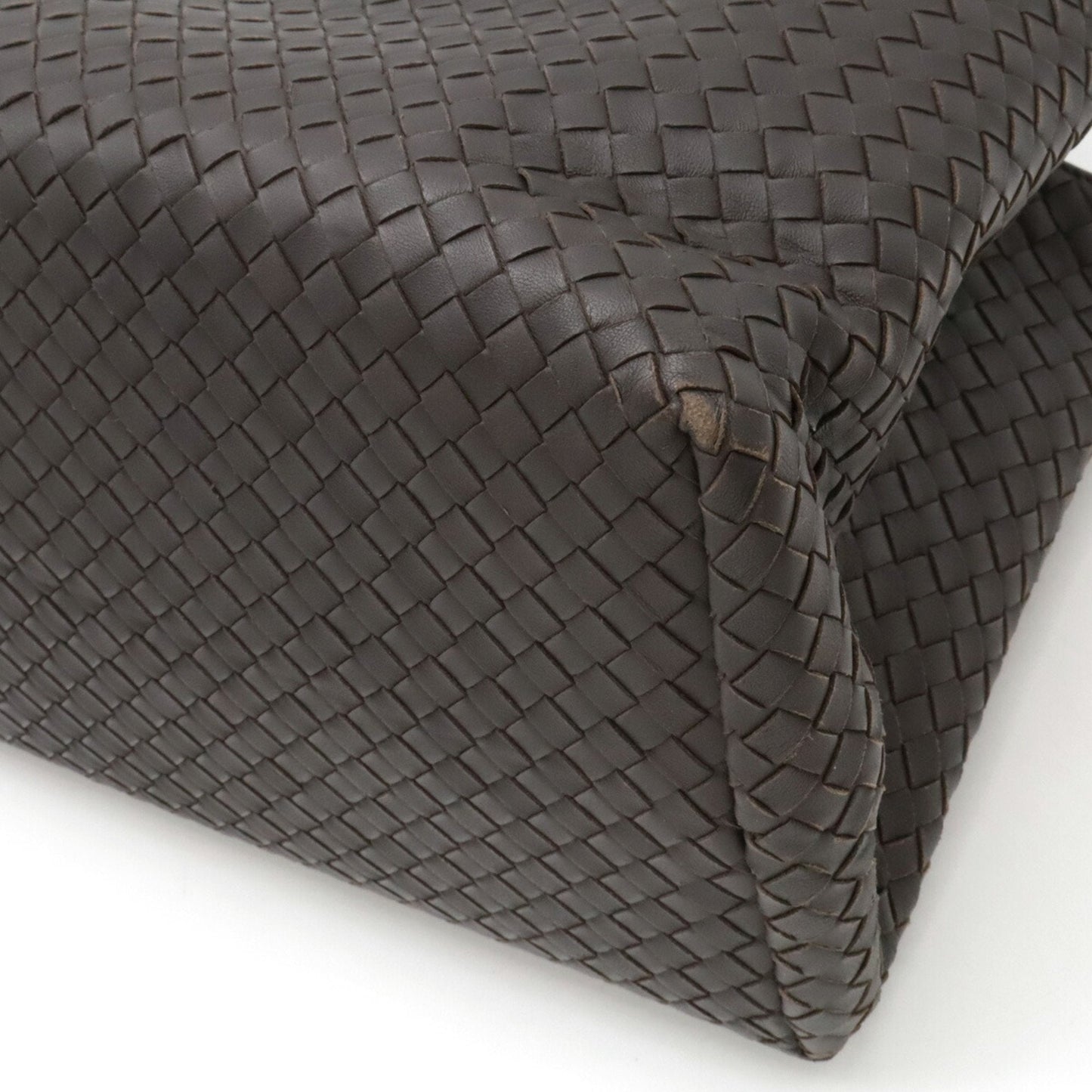 Luxury Bottega Veneta Intrecciato  Leather Handbag Tote Bag ()