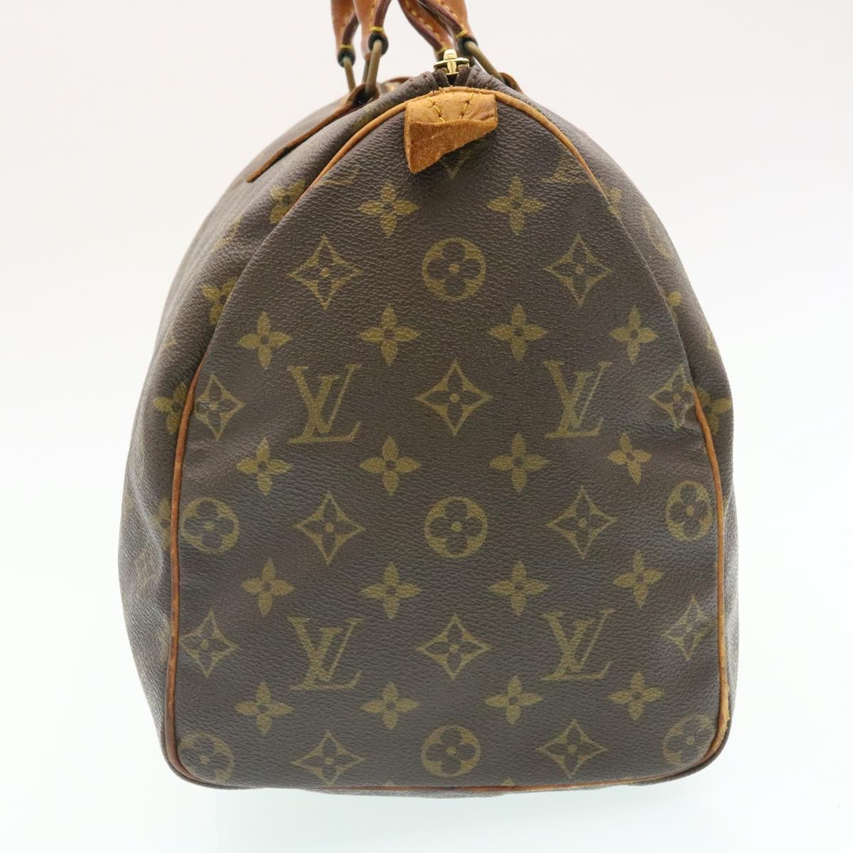 LOUIS VUITTON Monogram Speedy 35 Hand Bag M41524 LV ds129