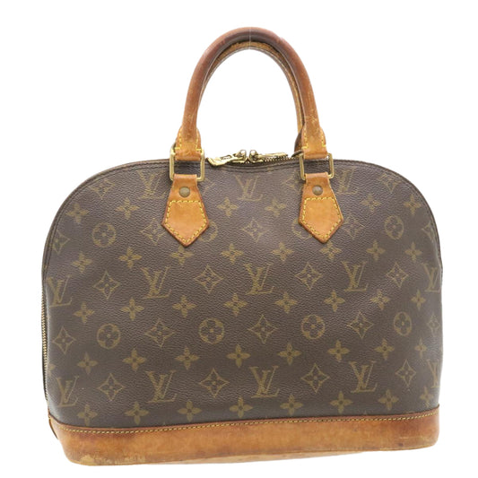 LOUIS VUITTON Monogram Alma Hand Bag M51130 LV ds311