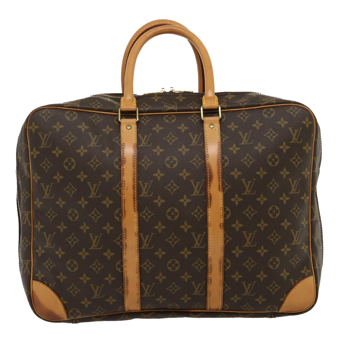 LOUIS VUITTON Monogram Sirius 45 Boston Bag M41408 LV ds475