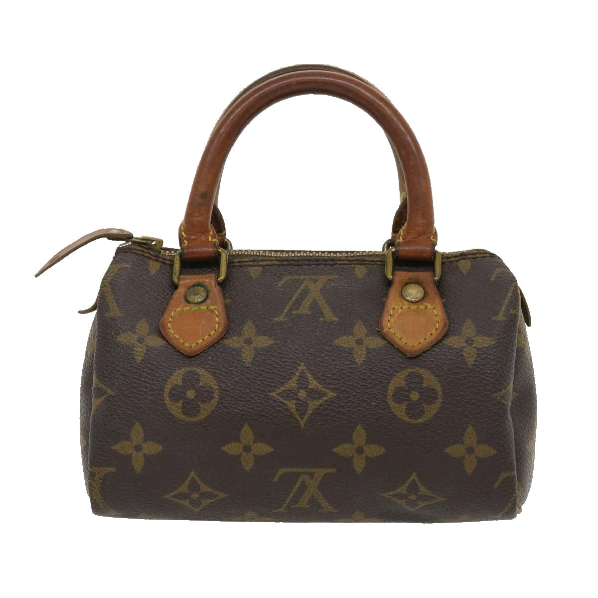 LOUIS VUITTON Monogram Mini Speedy Hand Bag M41534 LV ds518