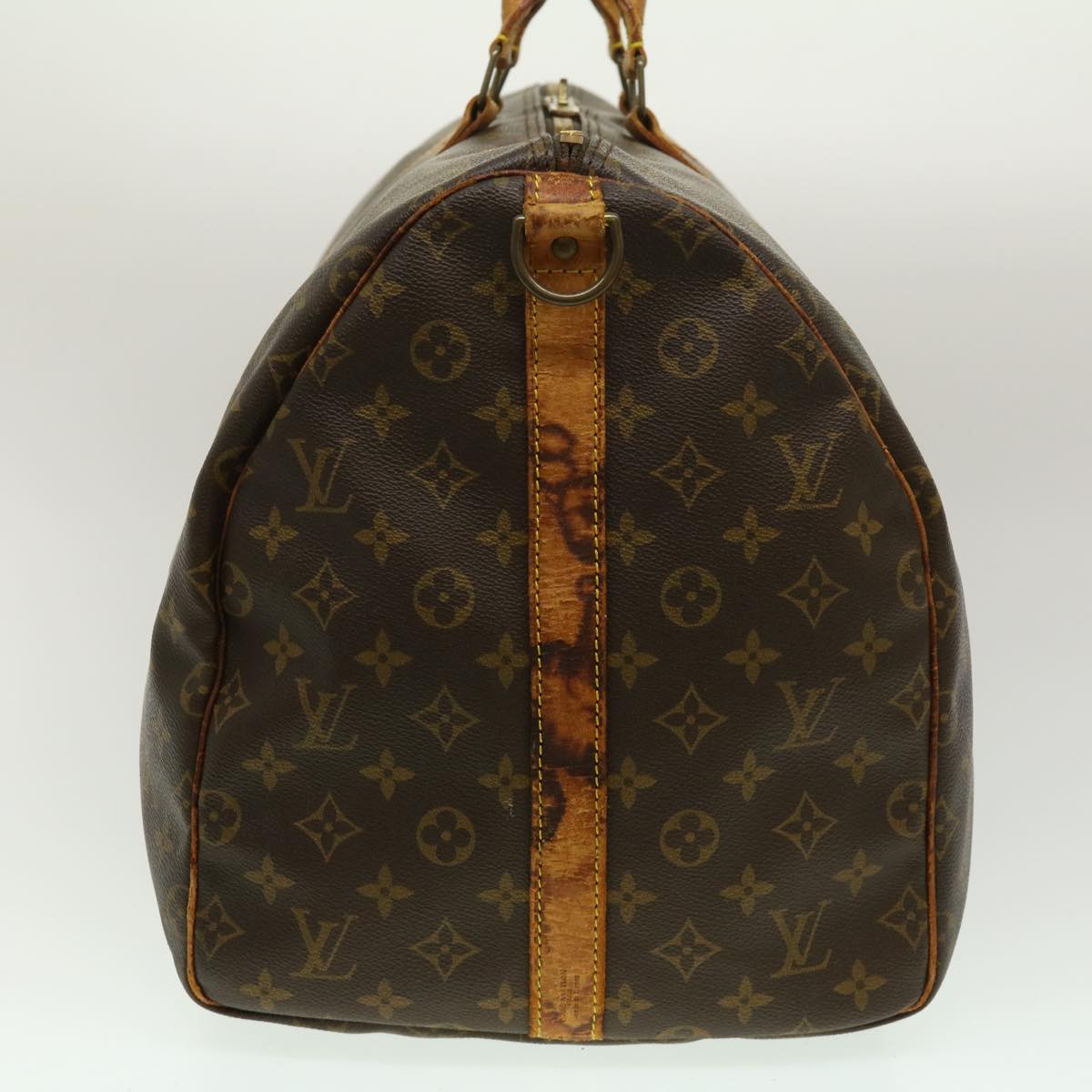 LOUIS VUITTON Monogram Keepall Bandouliere 55 Boston Bag M41414 LV ds522