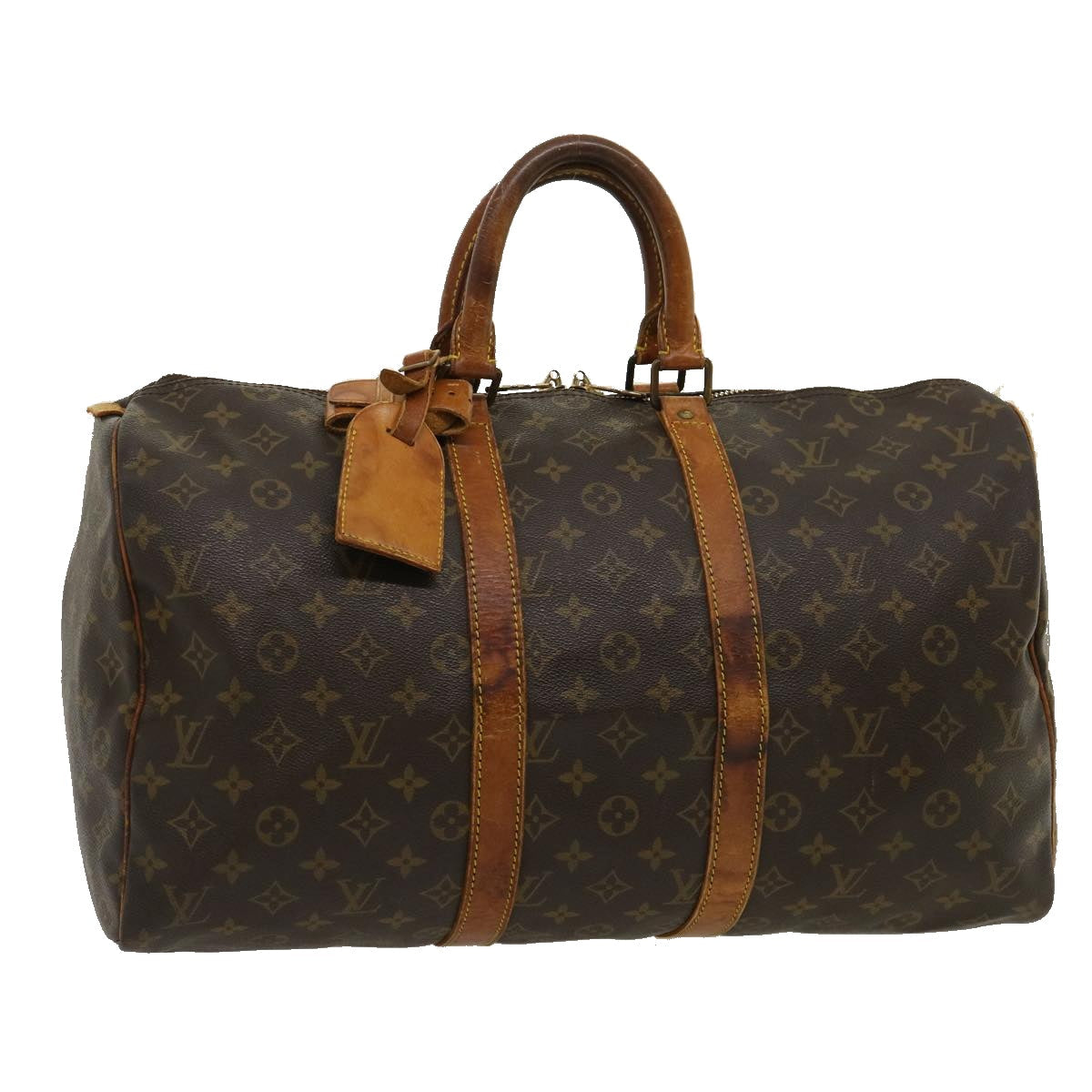 LOUIS VUITTON Monogram Keepall 45 Boston Bag M95011 LV ds523