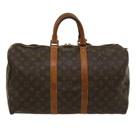 LOUIS VUITTON Monogram Keepall 45 Boston Bag M95011 LV ds523