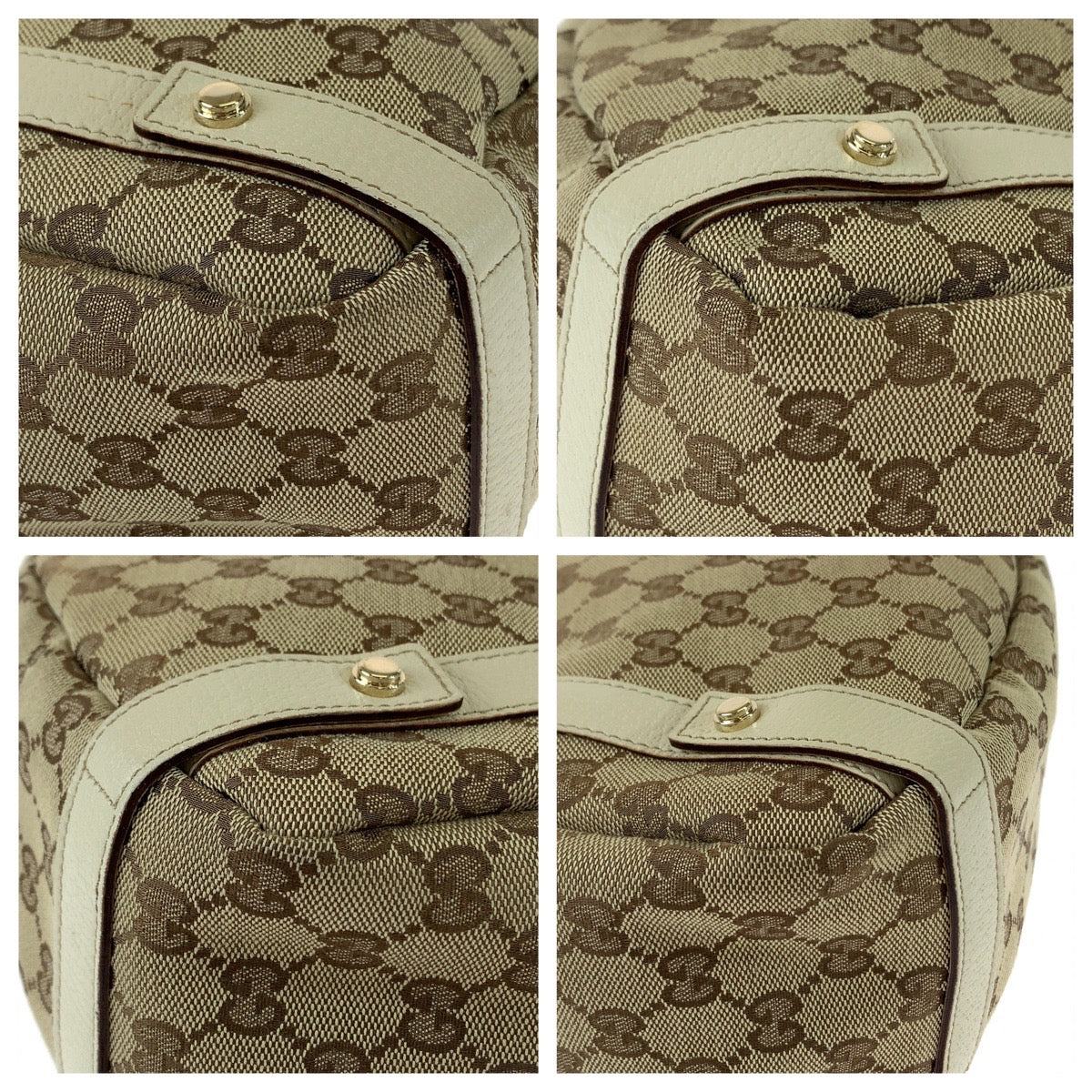 Luxury Gucci Trending 2025 GG Canvas/Leather Abbey Shoulder Bag