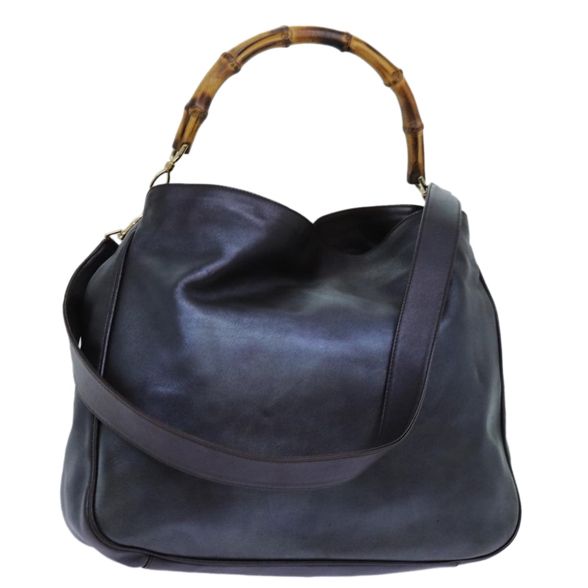 Luxury Gucci Trending 2025 Bamboo Shoulder Bag Leather way Brown
