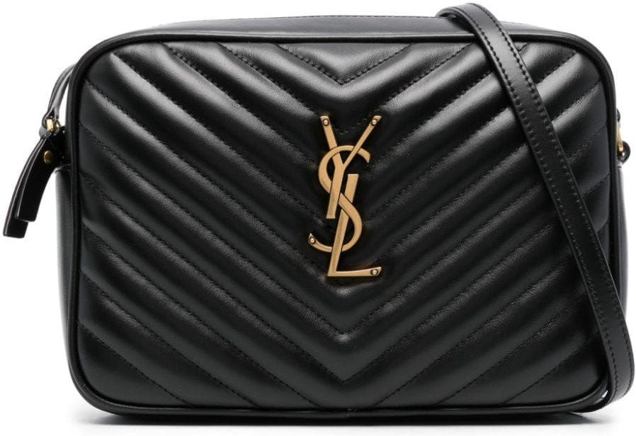 Luxury Saint Laurent Women's Bag Lou in Black | Size UNICA | 761554DV707