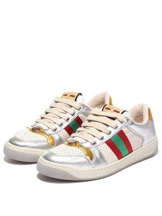 Luxury Gucci Trending 2025 Leather Low Top Sneakers