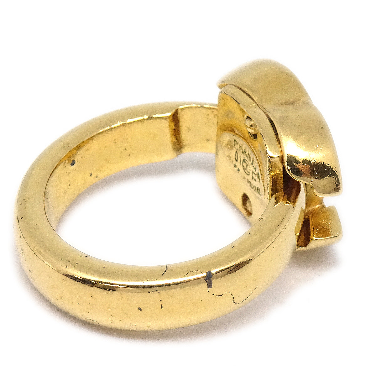 Luxury Chanel 2001 CC Ring #52