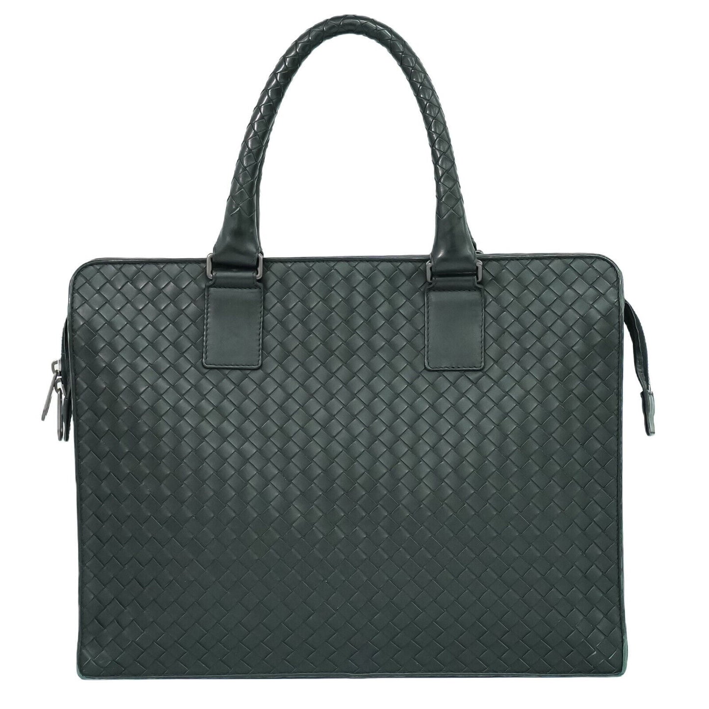 Luxury Bottega Veneta Intrecciato  Leather Briefcase Bag ()