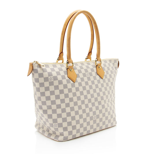 Louis Vuitton Damier Azur Saleya MM Tote