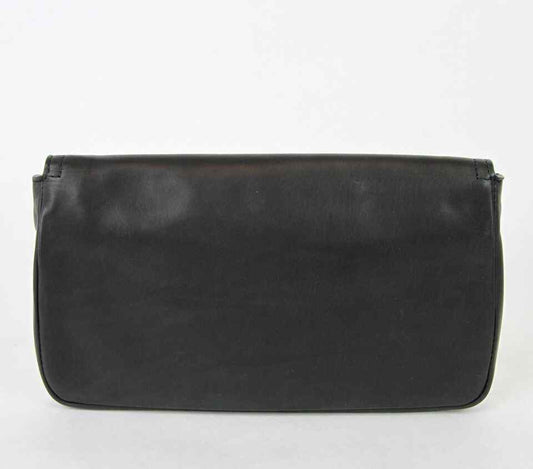 Luxury Bottega Veneta Women's Leather Clutch Bag w/Woven Detail