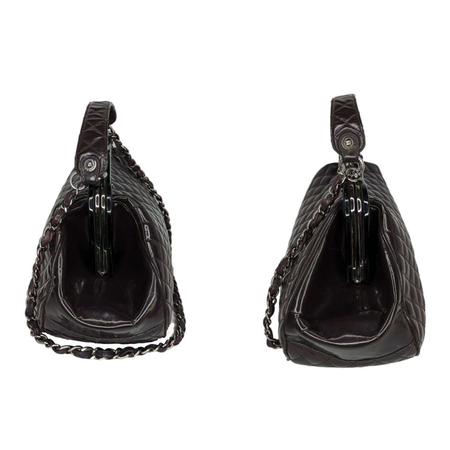 Luxury Chanel Vintage Mademoiselle Frame Satchel