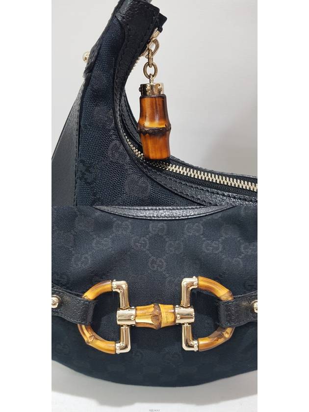 Luxury Gucci Trending 2025 Amalfi Horsebit Bamboo Hobo Bag 154378