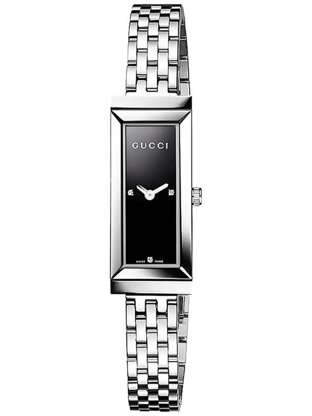 Luxury Gucci Trending 2025 G Frame Metal Watch Silver