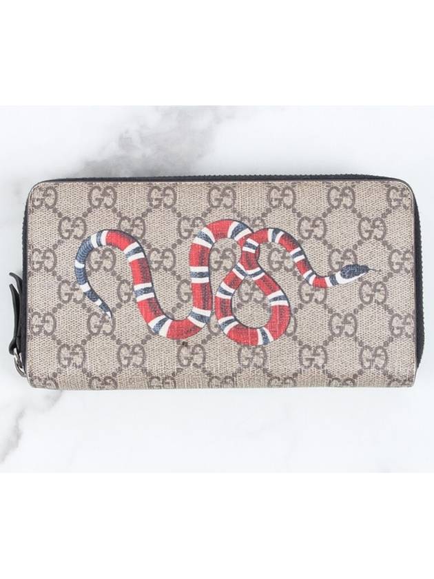 Luxury Gucci Trending 2025 Snake zipper long wallet