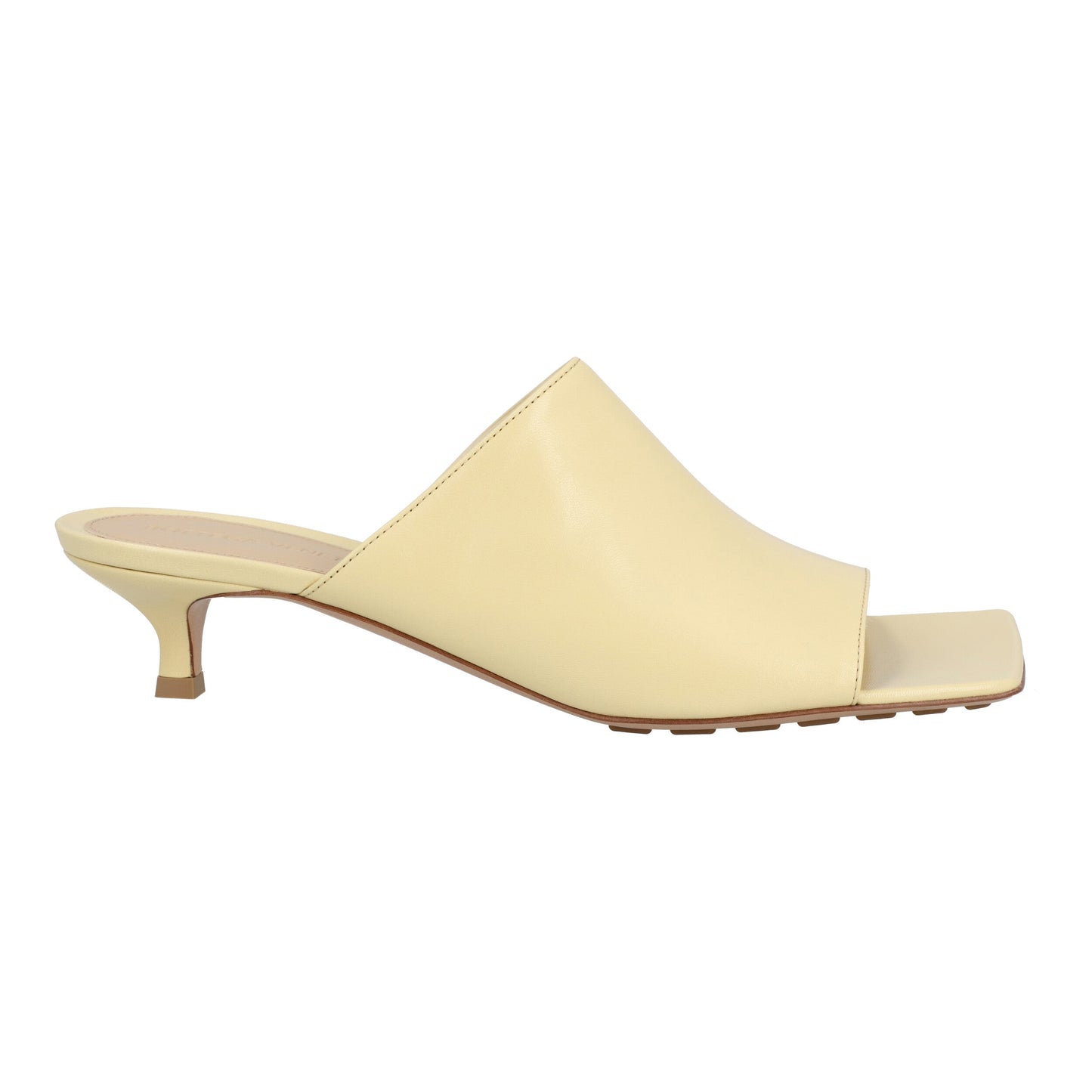 Luxury Bottega Veneta Stretch Mule yellow