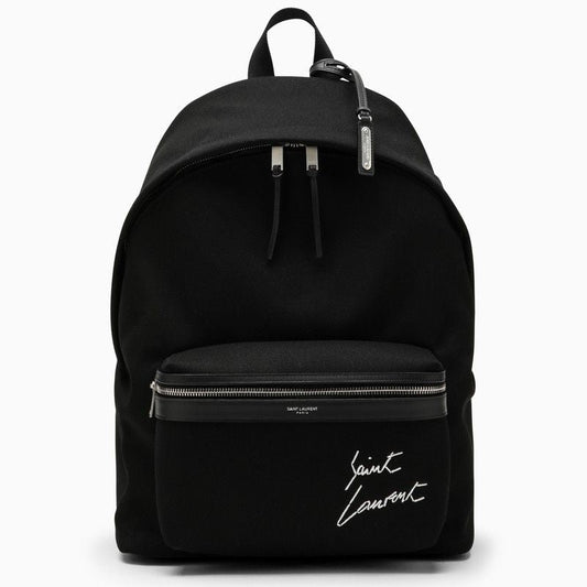 Luxury Saint Laurent Men's City Backpack in Black | Size UNICA | 534968FAAVV