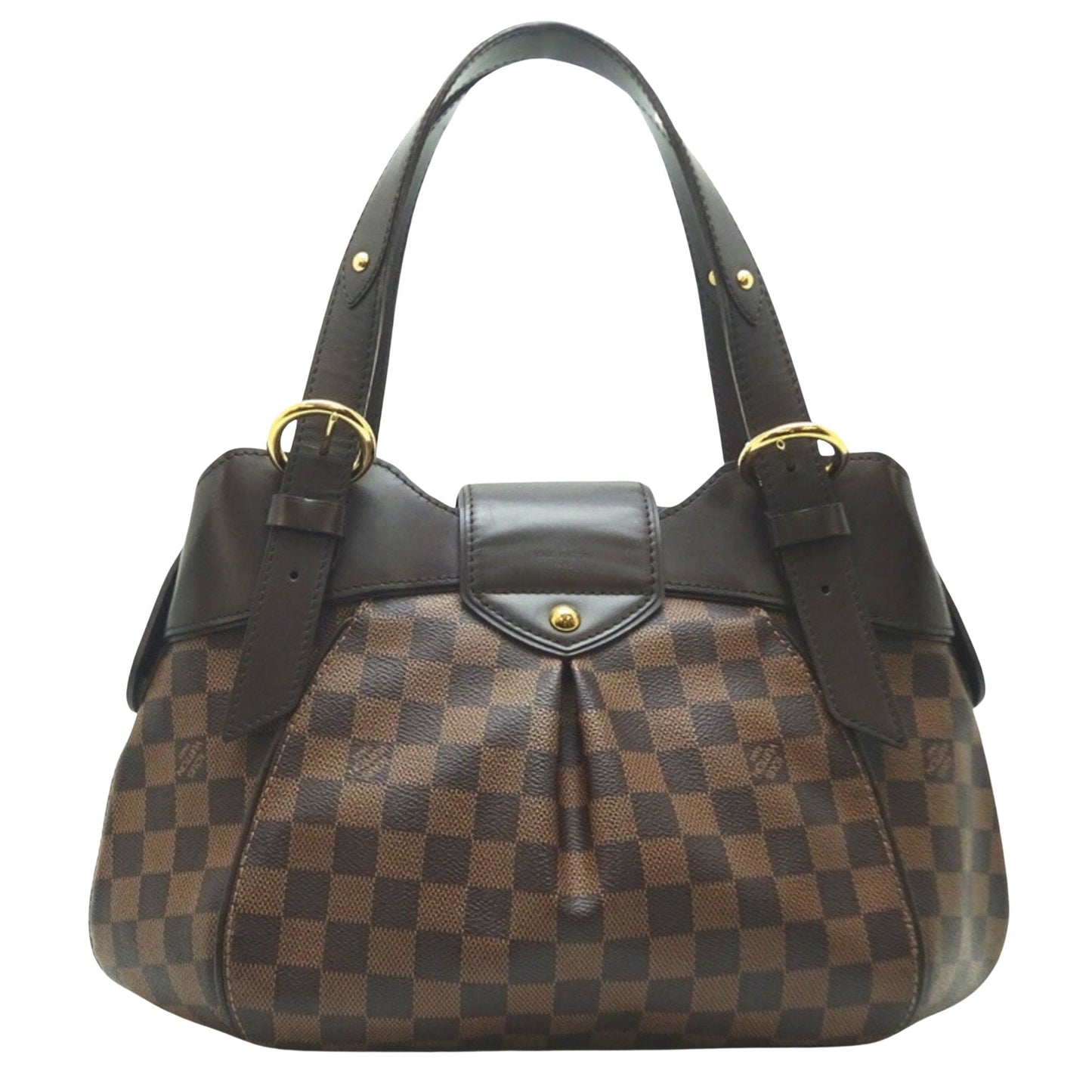 Louis Vuitton Sistina  Canvas Shoulder Bag ()