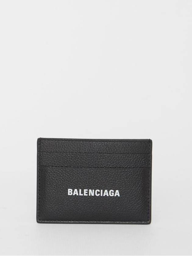 Luxury Balenciaga Cash Card Holder Black