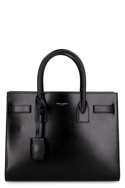 Luxury Saint Laurent Women's Ysl Sac De Jour Nano Bag in Nero/Nero | 42186302G9W1000