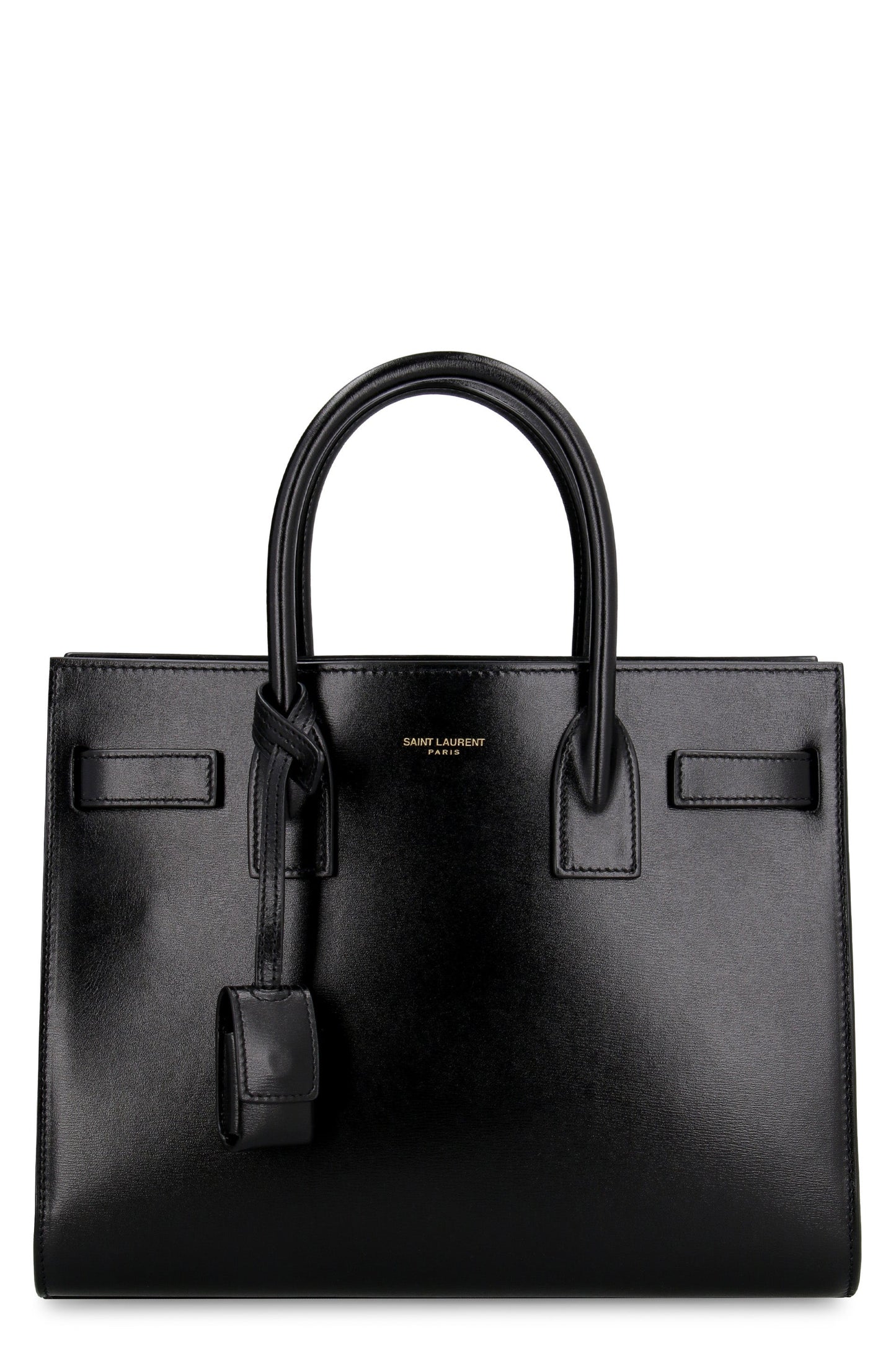 Luxury Saint Laurent Women's Sac De Jour Baby Bag in Black | 42186302G9W