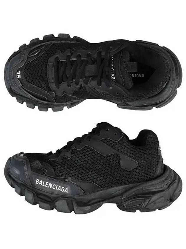 Luxury Balenciaga Track 3 Low-Top Sneakers Black