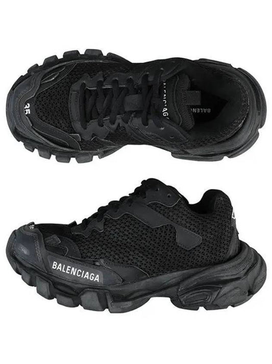 Luxury Balenciaga Track 3 Low-Top Sneakers Black