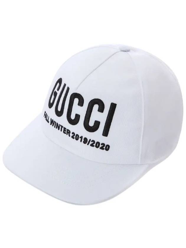 Luxury Gucci Trending 2025 Embroidered Logo Ball Cap White