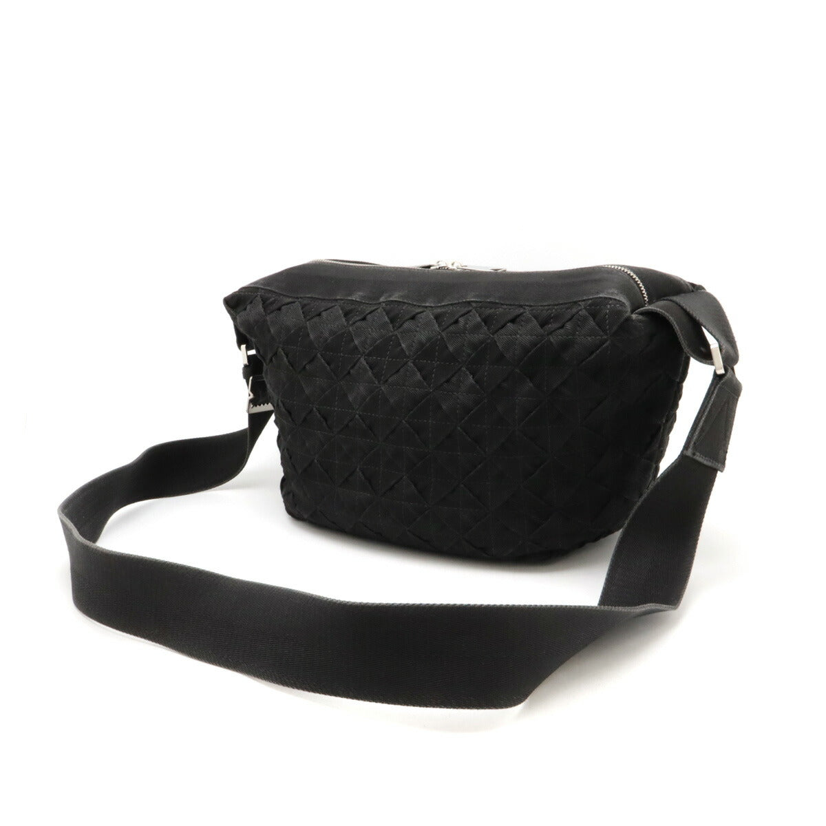 Luxury Bottega Veneta Intrecciato Canvas Shoulder Bag