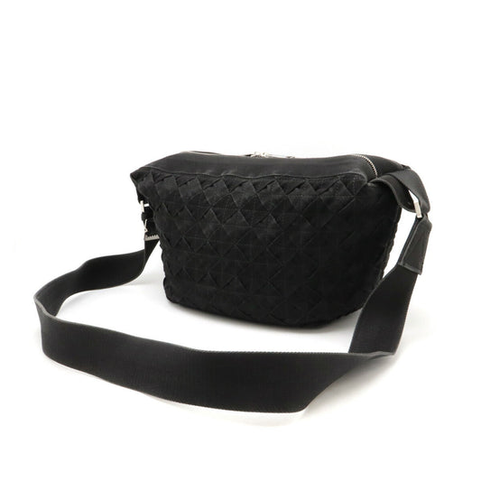 Luxury Bottega Veneta Intrecciato Canvas Shoulder Bag