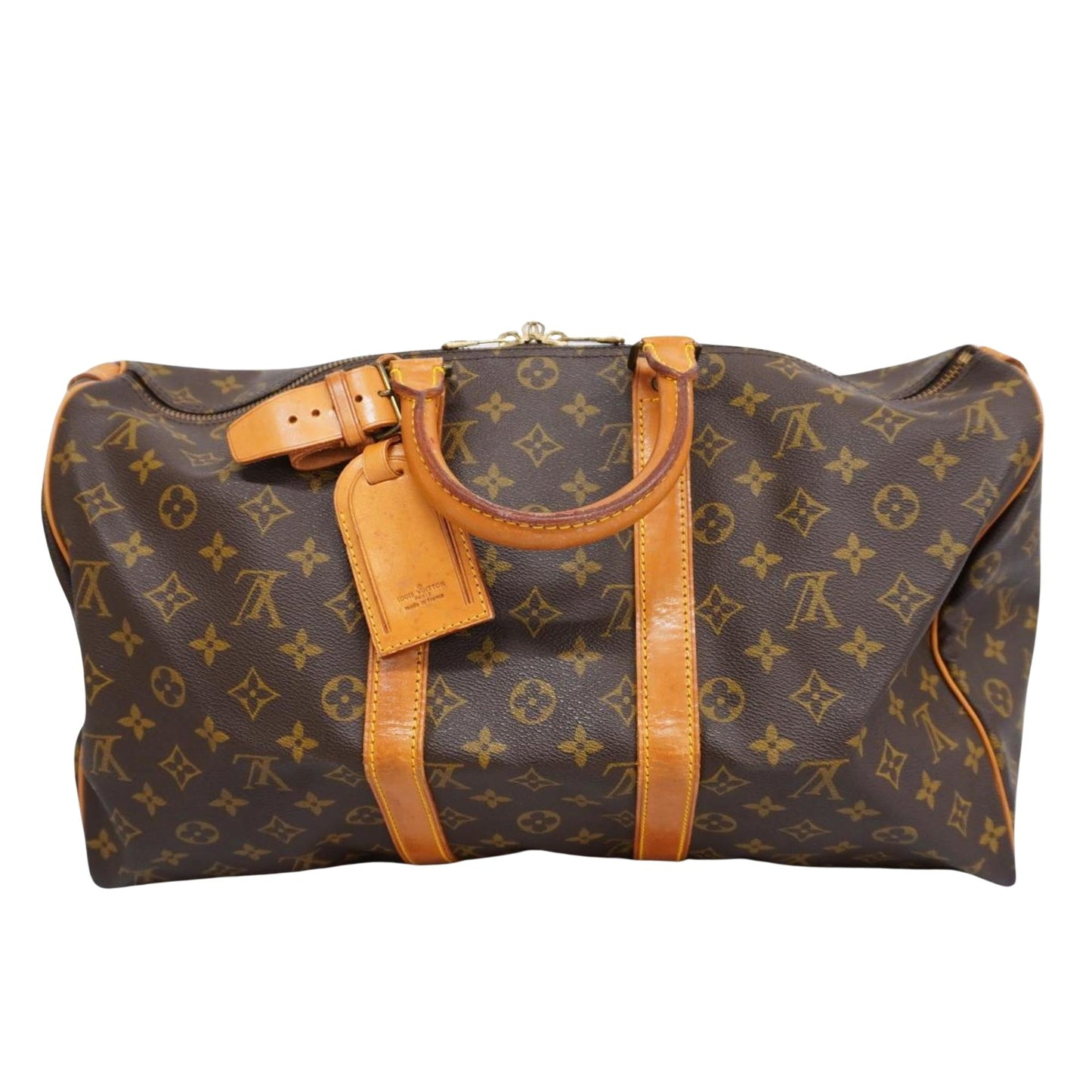 Louis Vuitton Keepall 45  Canvas Travel Bag ()