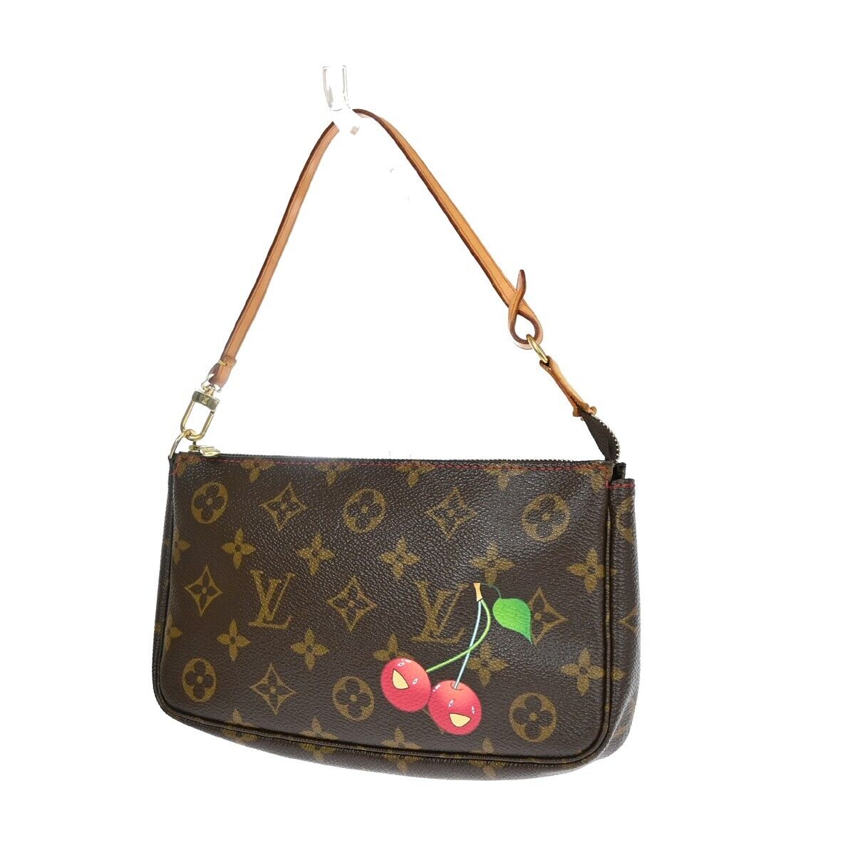 Louis Vuitton Pochette Accessoires  Canvas Clutch Bag ()
