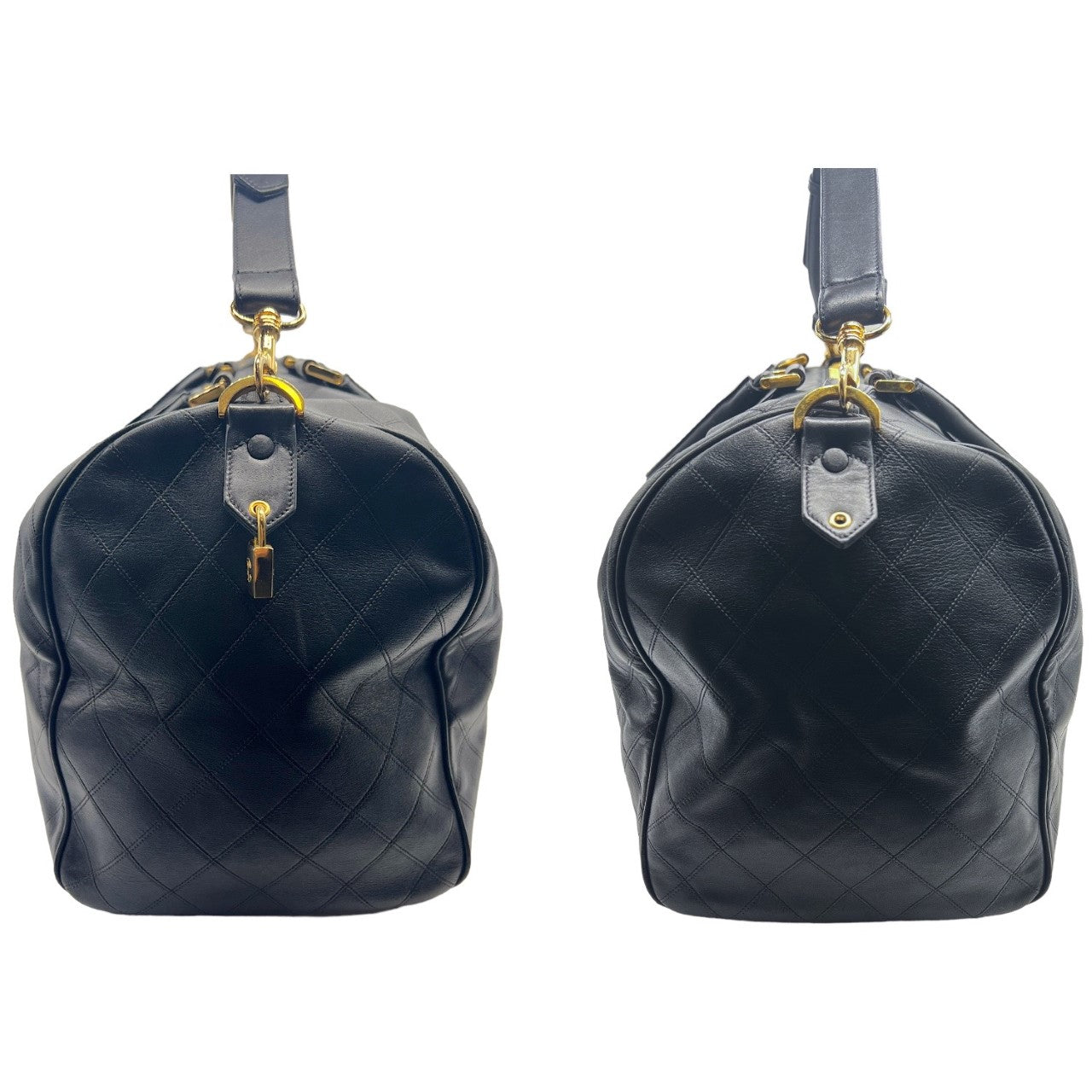 Luxury Chanel Vintage Double Stitch Duffle Bag