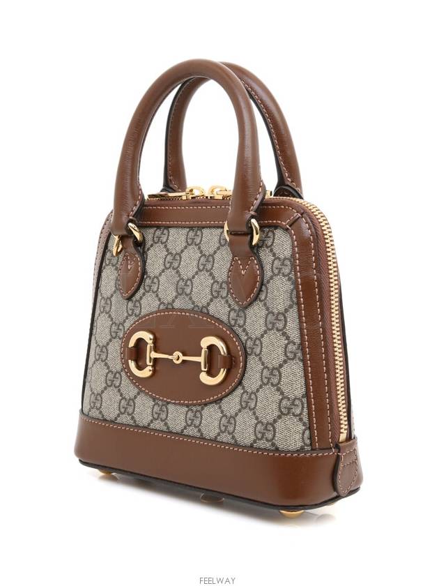 Luxury Gucci Trending 2025 Horsebit 1955 Mini Top Handle 640716 Cross