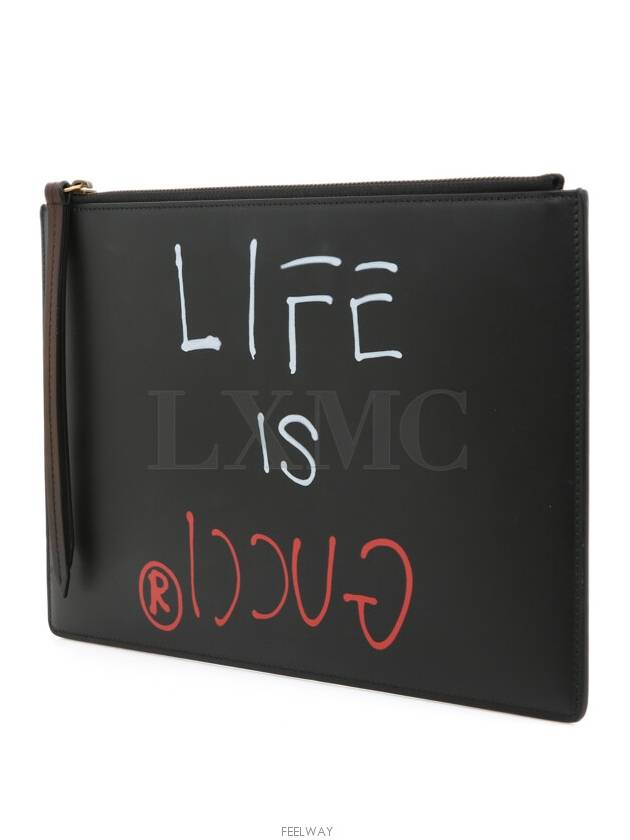 Luxury Gucci Trending 2025 GG Ghost Clutch Zipper Pouch 445597