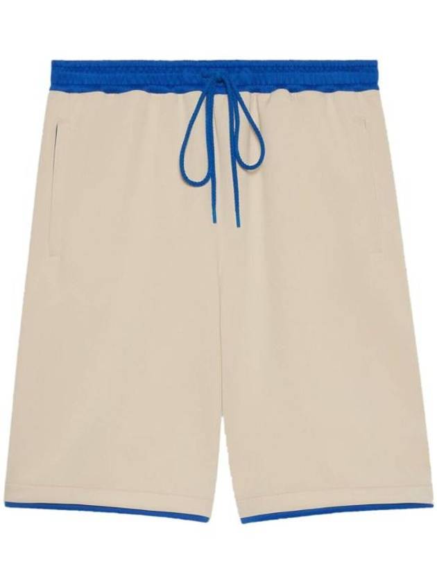 Luxury Gucci Trending 2025 Neoprene Basketball Shorts Ivory