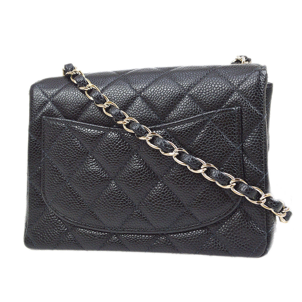 Luxury Chanel 2000-2001 Mini Classic Square Flap SHW