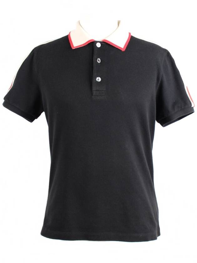 Luxury Gucci Trending 2025 Striped Cotton Polo S
