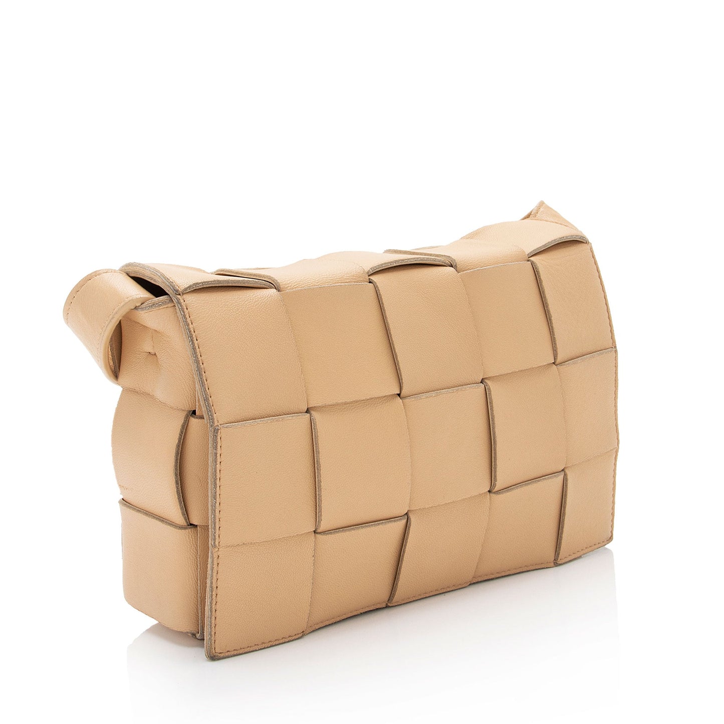 Luxury Bottega Veneta Lambskin Cassette Crossbody